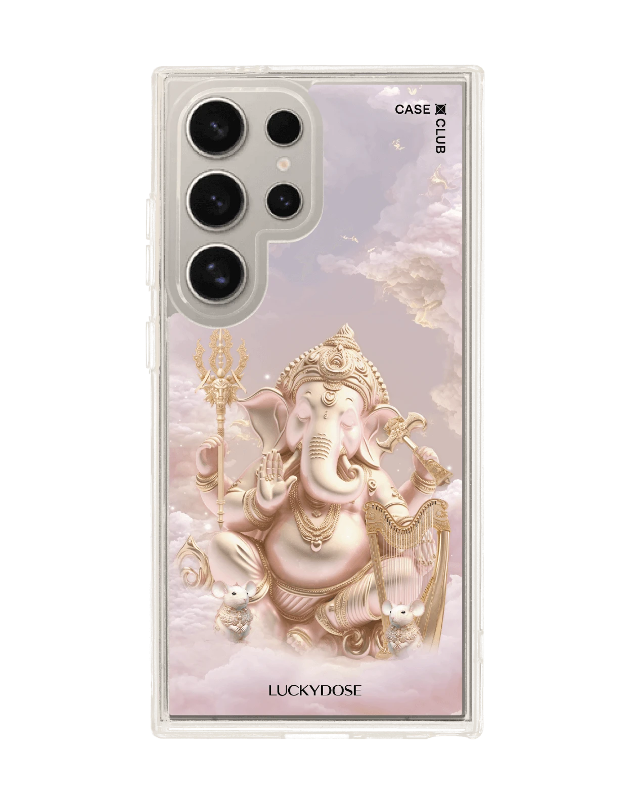 samsung galaxy s24 ultra clear magsafe luckydose ganesha ganapati